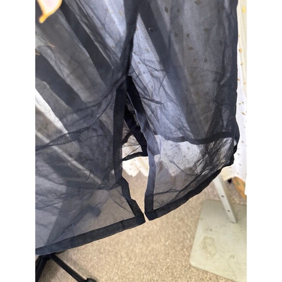 Dawn Hangzhou Liming Textiles 100% Silk Sheer Floral Open Kimono One Size - Picture 4 of 7